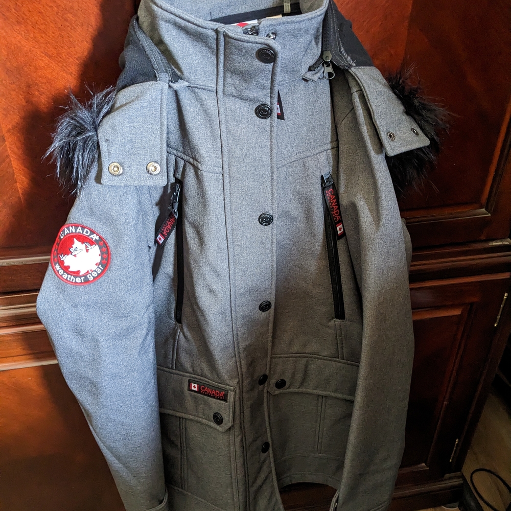 Women's Gray Ski Jacket